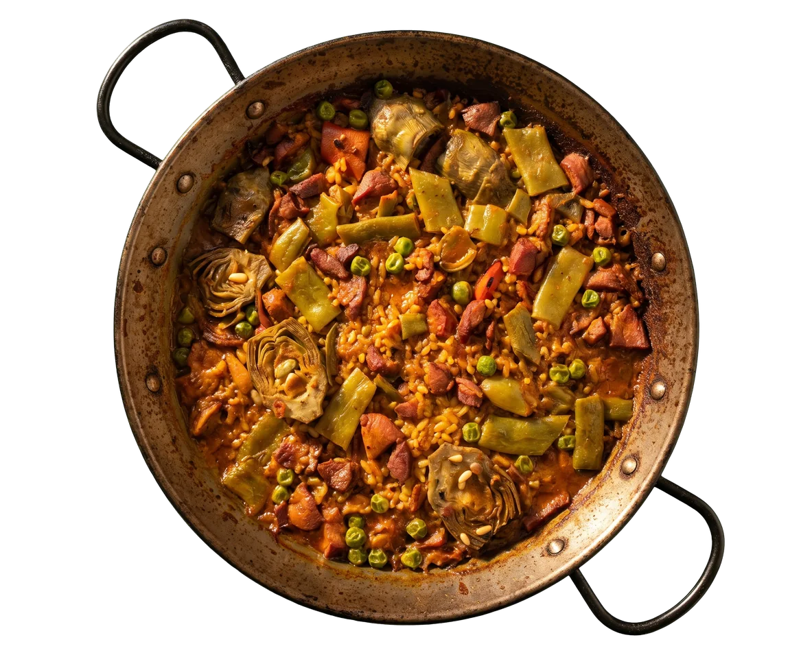 Paella de pollo, Paellas caseras